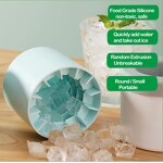 Ice Cube Mold Manufacturer - Round Silicone Bucket Cylinder for Freezer DIY