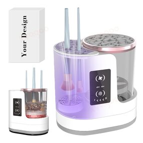 Makeup Brush Cleaner Manufacturer - Efficient Electric Automatic Spinning for Deep Cleaning