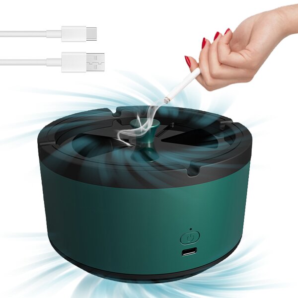 Smokeless Ashtray Manufacturer - Multifunctional Rechargeable Electric Air Purifier