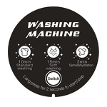Mini Washing Machine Manufacturer - Half Automatic Foldable with Spin Dry for Socks Baby Clothes