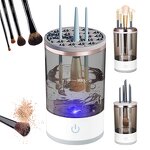 Makeup Brush Cleaner Manufacturer - Automatic 3 in 1 Portable with Holder and Dryer