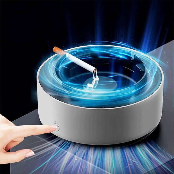 Smokeless Ashtray Manufacturer - 2 in 1 Air Purifier for Home Car or Office
