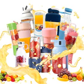 Portable Blender Manufacturer - Mini Mixer Electric Juicer with 6 Blades for Travel