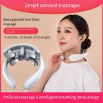 Neck Massager Manufacturer - Wireless Electric 3D Kneading Shiatsu with Heat for Pain Relief