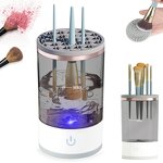 Makeup Brush Cleaner Manufacturer - Automatic 3 in 1 Portable with Holder and Dryer