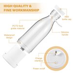 Portable Blender Manufacturer - Mini Mixer Electric Juicer with 6 Blades for Travel