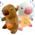 Breathing Plush Toy Manufacturer - Soothing Otter Doll with Music Sleeping Companion