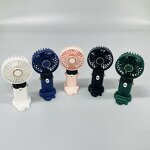 Portable Fan Manufacturer - 5 Speeds Digital Display 1800mAh Handheld Neck Desk 3in1