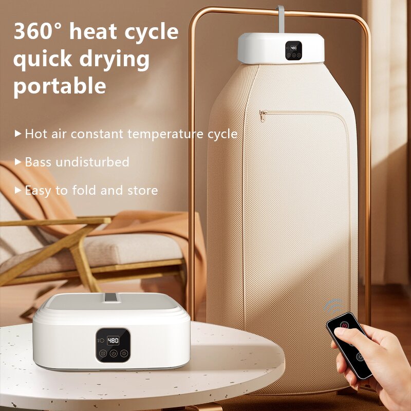 Portable Clothes Dryer Manufacturer - Mini Compact Electric Automatic Foldable UV Heater
