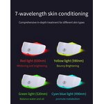 LED Photon Neck Device - 7-Color Skin Rejuvenation Anti Neck Wrinkle Wireless