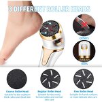 USB Foot Callus Remover - Rechargeable Dead Skin Trimmer Portable Plastic Tool