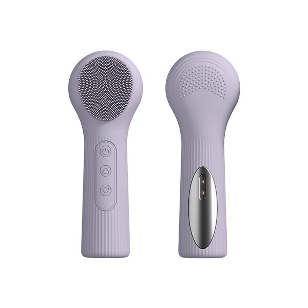 Silicone Facial Cleansing Brush - 2 in 1 Waterproof Deep Cleansing Exfoliator