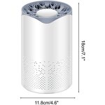 Household Air Purifier - HEPA Filter Low Noise Negative Ion Ozone Purifier