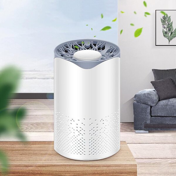Household Air Purifier - HEPA Filter Low Noise Negative Ion Ozone Purifier
