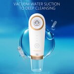 Blackhead Vacuum Remover - Rechargeable Blue Light Water Oxygen Facial Machine