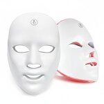 LED Face Mask - 7-1 Color Red Light Therapy Wrinkle Remover Facial Skincare