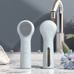 Silicone Face Cleansing Brush - 45℃ IPX7 Waterproof 3-Speed Vibration SPA Tool