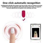 X11 Plus 3D Nail Printer - Professional Automatic Pedicure Manicure Polisher