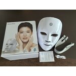 LED Light Therapy Mask - Blue Red Light Rechargeable Portable Travel Home Use