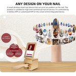 X11 Plus Nail Printer - Hot Selling Professional 3D Nail Art Printing Machine