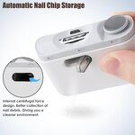 2-In-1 Electric Nail Clippers - Multifunctional Grinder Premium Nail Trimming