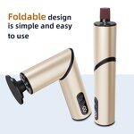 2-in-1 Foldable Foot File - USB Rechargeable Callus Remover Nail Drill Tool
