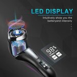 Electric Callus Remover - Professional IPX7 Waterproof 3 Rollers LED Display