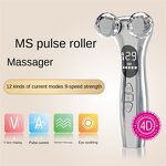 4D Microcurrent Face Roller - V Line Lifting Tightening Wrinkle Reduction Tool