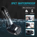 Electric Callus Remover - Professional IPX7 Waterproof 3 Rollers LED Display