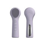 Warm Silicone Facial Cleanser - 2-in-1 3-Speed Vibration Cleansing Massage Brush