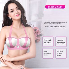 Breast Massager Bra Manufacturer - Sexy Women USB Wireless Chest Enhancement Electric
