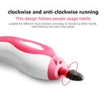 Portable Electric Nail Kit - 5 in 1 Personal Care Manicure Pedicure Nail Art Drill Tool