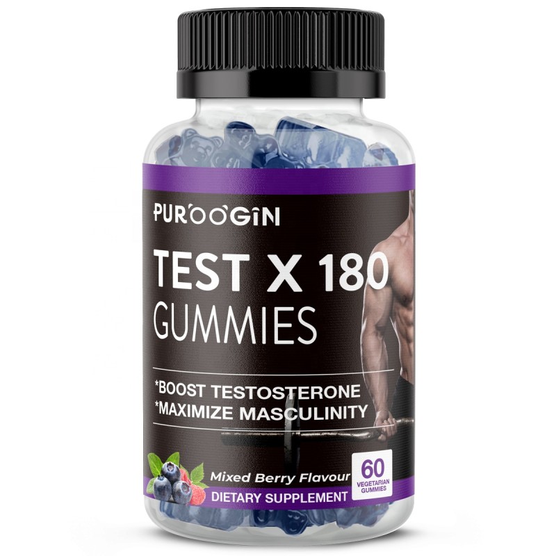 Test Booster Gummies Factory - Tongkat Ali Horny Goat Weed Tribulus Blend