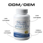 Omega 3 Fish Oil Supplier - OEM Lemon Flavor Soft Gels Brain Heart Support