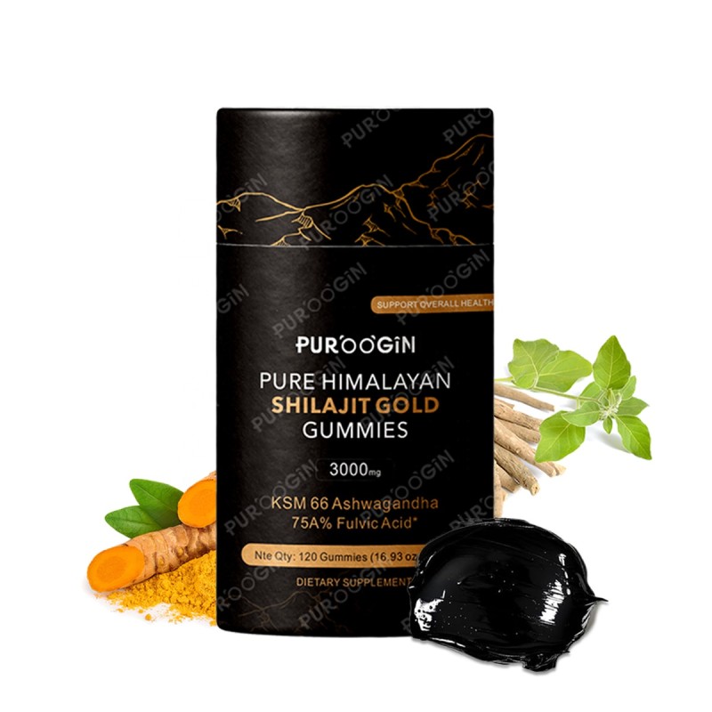 Shilajit Gummies Factory - Organic Antioxidant Individually Wrapped