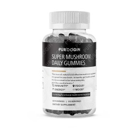 Mushroom Gummies Supplier - OEM Nootropic Brain Supplement Cordyceps Blend