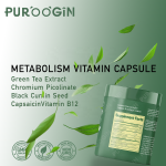 Metabolism Support Capsules Factory - Womens Energy Curb Cravings Green Tea