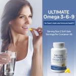 Omega 3 Fish Oil Supplier - OEM Lemon Flavor Soft Gels Brain Heart Support