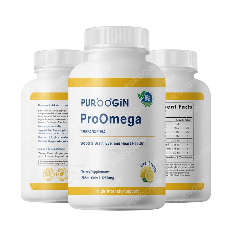 Omega 3 Fish Oil - OEM 2150mg Halal Softgels