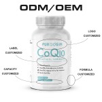 Fertility Support Softgels Factory - CoQ10 Reproductive Health Energy Metabolism