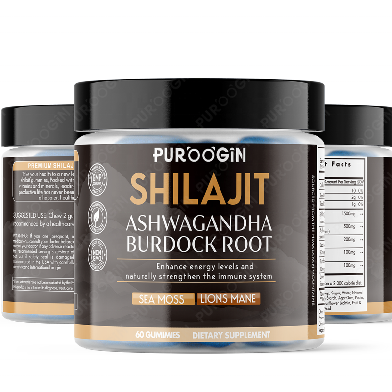 Sea Moss Gummies Factory - Organic Ashwagandha 105 Trace Minerals