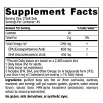 Omega 3软胶囊厂家-柠檬味1280mg EPA DHA脑心健康