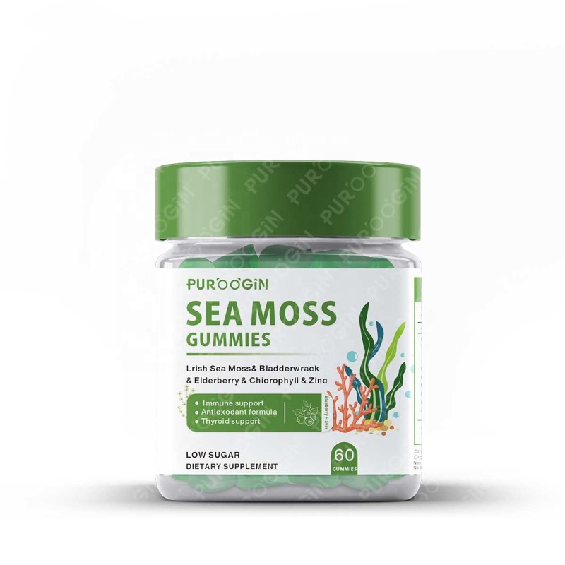 Sea Moss Gummies Supplier - OEM Black Seed Oil Ginger Shilajit Blend