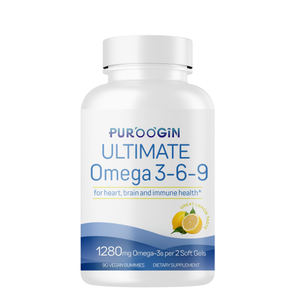 Omega 3软胶囊厂家-柠檬味1280mg EPA DHA脑心健康