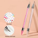 Nail Art Pencil Manufacturer - Top Sale Reusable UV Gel Polish Pen Dual-Action Tool