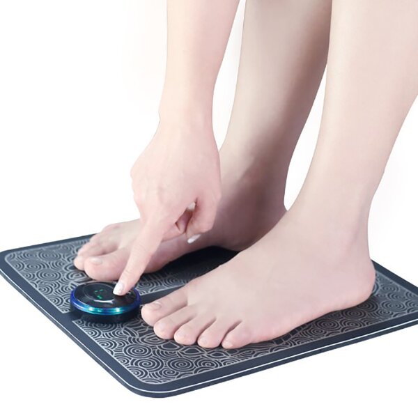 Foot Massage Pad Manufacturer - Portable Folding EMS USB Charging for Reflexology