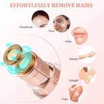 Hair Trimmer Manufacturer - 2 in 1 Electric Women's Facial Lip Eyebrow Painless