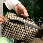 Makeup Pouch Manufacturer - Luxury Large Capacity Vegan Leather Travel Zippered Bag