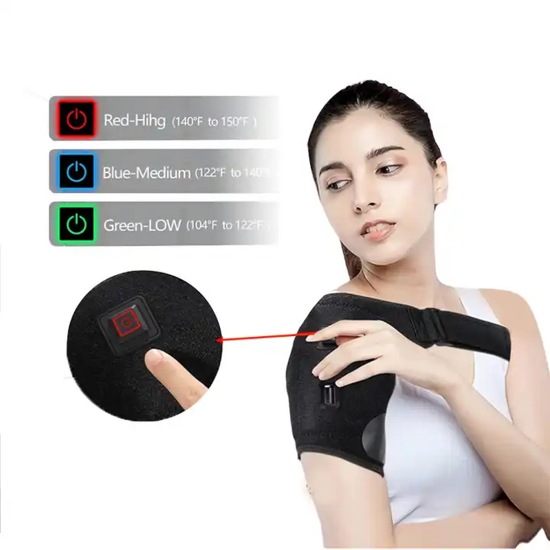 Knee Massager Manufacturer - Portable Infrared Heated Vibrating Thermal Therapy Hot Compress