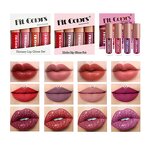 Lipstick Set Manufacturer - 4pcs Glitter Matte Liquid Waterproof Multi Colors Kit